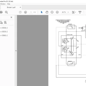 Bobcat 453 Wiring Electrical Schematic + Hydraulic/Hydrostatic Schematic Manual - PDF DOWNLOAD