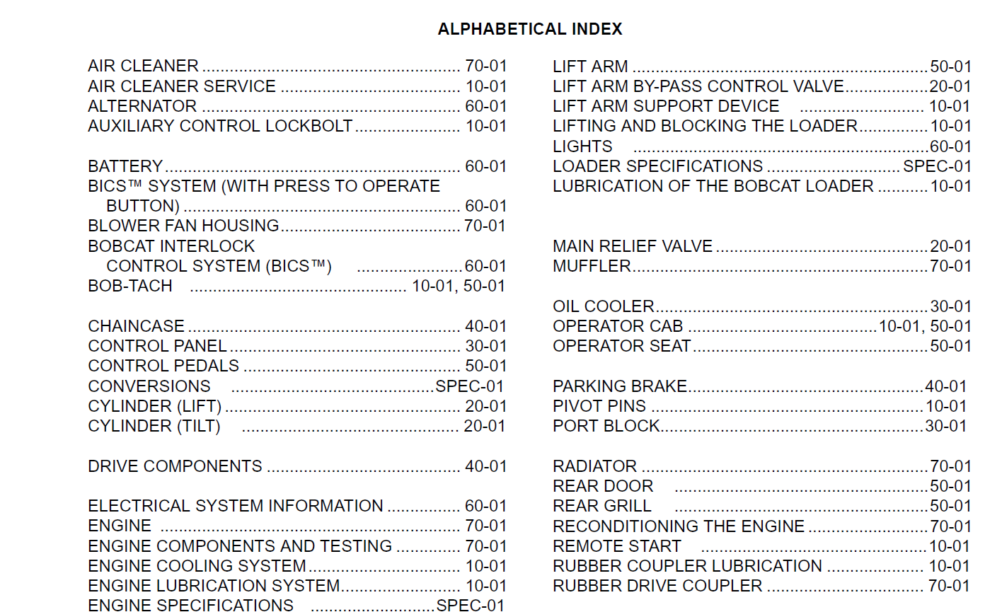 Bobcat 553 Service Manual 6903125 (2-06) - PDF DOWNLOAD - HeyDownloads