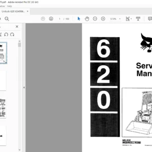 Bobcat 620 Service Manual 6549846 (9-75) - PDF DOWNLOAD