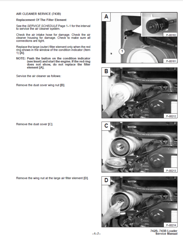 Bobcat 742B 743B Service Manual 6720772 (7–92) - PDF DOWNLOAD