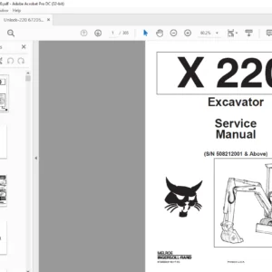 Bobcat X 220 Excavator Service Manual 6720503 (6–90)–7.5C - PDF DOWNLOAD