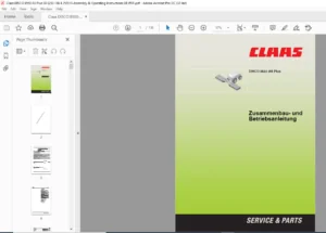 CLASS DISCO 8550 AS Plus Zusammenbau- und Betriebsanleitung - PDF DOWNLOAD (German)