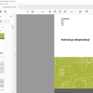 Claas SCORPION 6030 6035 7030 7035 Instrukcja eksploatacji - PDF DOWNLOAD (Polish)