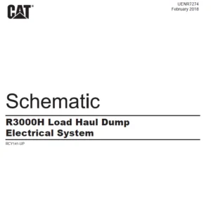EN CAT Load Haul Dump R3000H Load Haul Dump Electrical System Schematic Manual - PDF DOWNLOAD