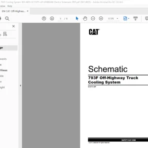 EN CAT Off-Highway 793F Off-Highway Truck Electrical System Schematic Manual - PDF DOWNLOAD