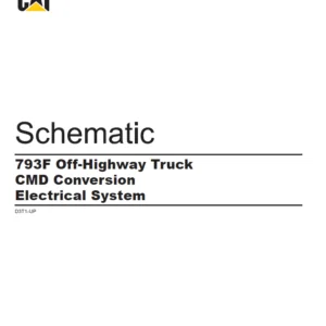 EN CAT Off-Highway Truck 793F Off-Highway Truck  CMD Conversion Electrical System Schematic Manual - PDF DOWNLOAD