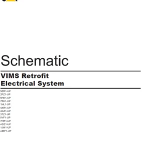 EN CAT Off-Highway Truck VIMS Retrofit Electrical system Schematic Manual - PDF DOWNLOAD