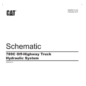 EN Cat Off-Highway Truck 789C Off-Highway Truck Hydraulic System Schematic Manual
