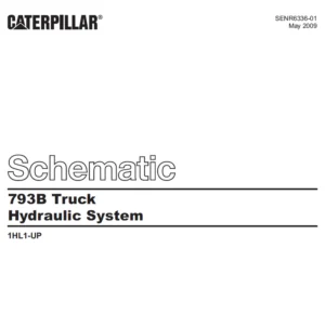 EN Cat Off-Highway Truck 793B Truck Hydraulic System Schematic Manual - PDF DOWNLOAD