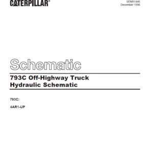 EN Cat Off-Highway Truck 793C Off-Highway Truck Hydraulic System Schematic Manual - PDF DOWNLOAD