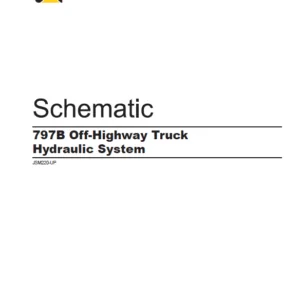 EN Cat Off-Highway Truck 797B Off-Highway Truck Hydraulic System Schematic Manual - PDF DOWNLOAD