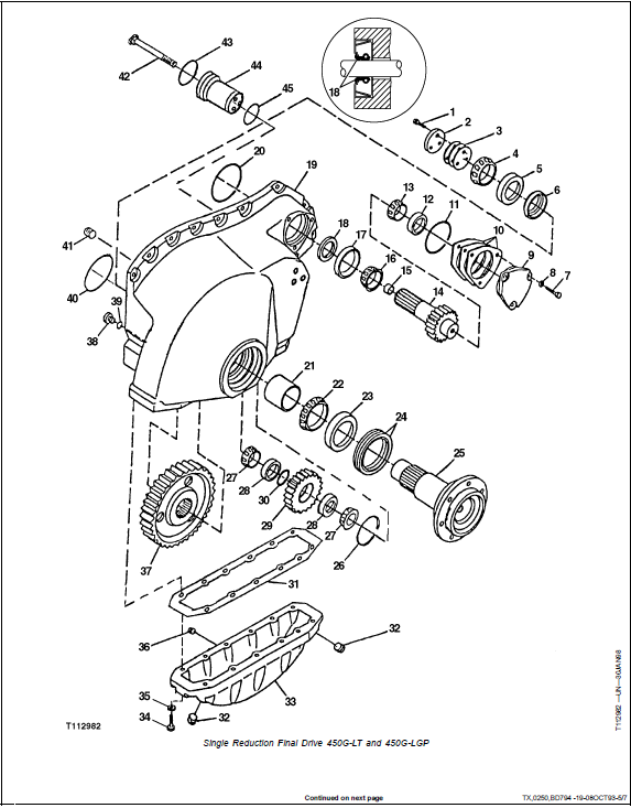 John Deere 450g 455g 550g 555g 650g Crawler Repair Manual - Pdf 