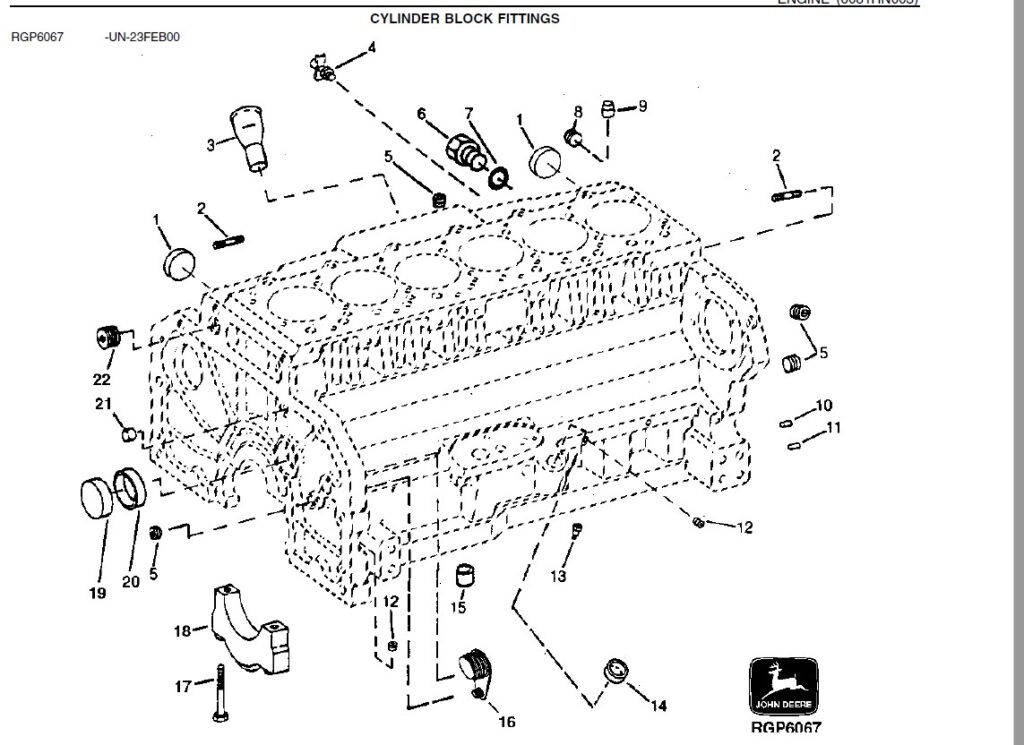 John Deere Agriculture 9986 Cotton Picker Parts Catalog Manual - PDF ...