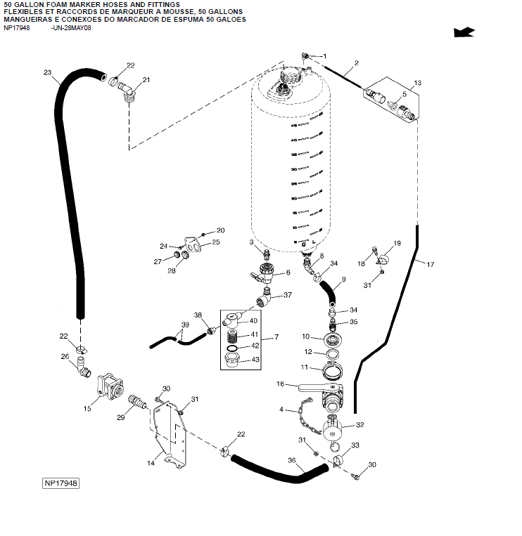 John Deere Sprayer 4730 Self Propelled Parts Catalog Manual Pdf Download Heydownloads 7751