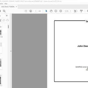 John Deere TO4039D 4039TL CD4039DF CD4039TF 4045DF 4045TF Engine Service Manual - PDF DOWNLOAD
