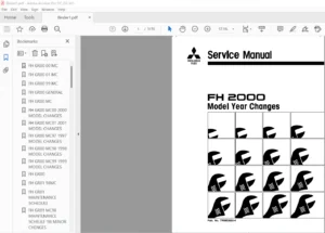 Mitsubishi Fuso FH Series Truck Service Manual - PDF DOWNLOAD