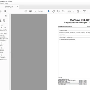 Tigercat T234 Cargadora sobre Orugas Manual Del Operador - PDF DOWNLOAD