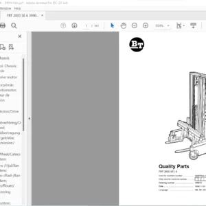 BT FRT 2000 SE  6 Quality Parts Manual - PDF DOWNLOAD