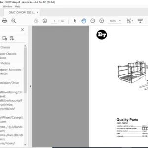 BT OMC /OMCW Quality Parts Manual  - PDF DOWNLOAD