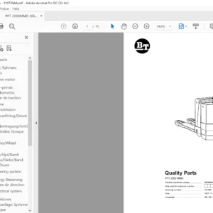 BT PPT 2000 MMD Quality Parts Manual - PDF DOWNLOAD
