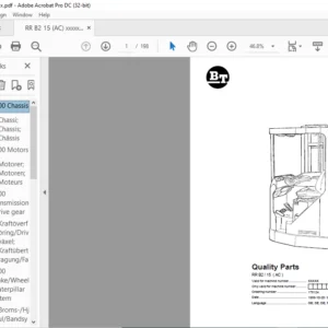 BT RR B2 / 15 ( AC ) Quality Parts Manual - PDF DOWNLOAD