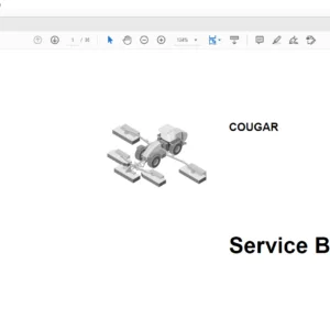 CLAAS COUGAR Service Manual - PDF DOWNLOAD