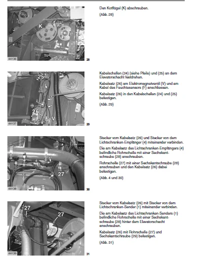CLASS LEXION CLAAS Quantimeter Heater Fitting Instructions Manual DE_EN_FR_ - PDF DOWNLOAD - Image 4