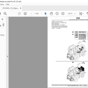 JOHN DEERE 7200 7300 7400 7500 SELF PROPELLED FORAGE HARVESTERS PARTS MANUAL - PDF DOWNLOAD