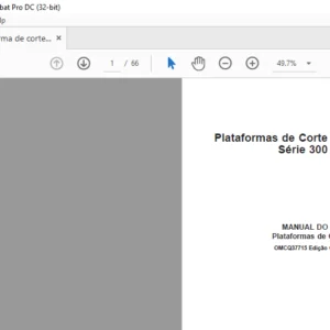 JOHN DEERE Plataformas de Corte Serie 300 MANUAL DO OPERADOR - PDF DOWNLOAD (Portuguese)