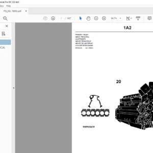John Deere 7600 7700 & 7800 TRACTORS PARTS MANUAL - PDF DOWNLOAD