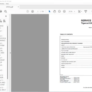Tigercat 630 SKIDDER Service Manual - PDF DOWNLOAD