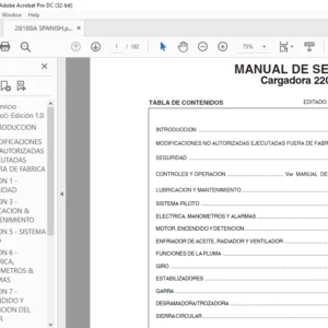Tigercat Cargadora 220 MANUAL DE SERVICIO - PDF DOWNLOAD (Portuguese)