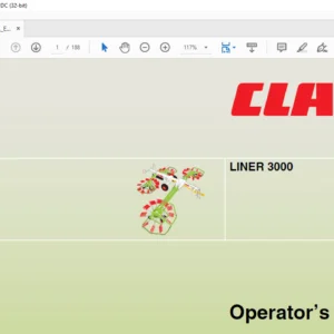 CLAAS LINER 3000 Operator’s manual - PDF DOWNLOAD