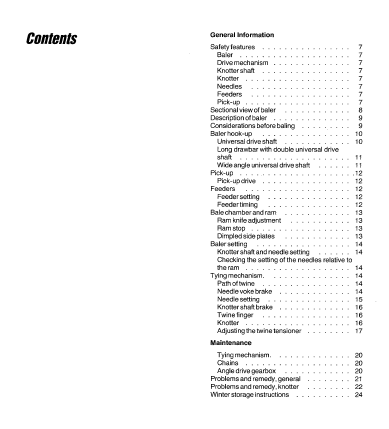 CLAAS MARKANT 65/55/52 Part 2 General Information Maintenance Operator ...