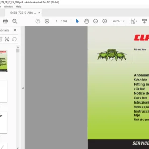 CLAAS RU 450 Xtra Tip Skid Fitting instructions Manual _DE_EN_FR_IT_ES_ - PDF DOWNLOAD