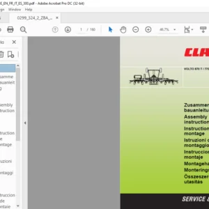 CLAAS VOLTO 870 T / 770 T Assembly instructions Manual _EN_DE_FR_IT_ES_NL_DA_HU - PDF DOWNLOAD