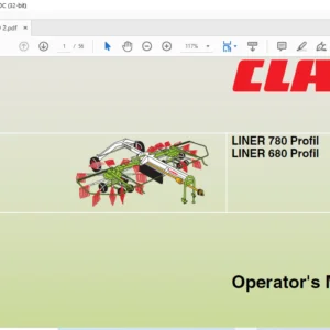 Claas LINER 780 Profil LINER 680 Profil Operator's Manual - PDF DOWNLOAD