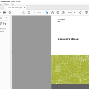 Claas SCORPION 9055 operator's manual - PDF DOWNLOAD
