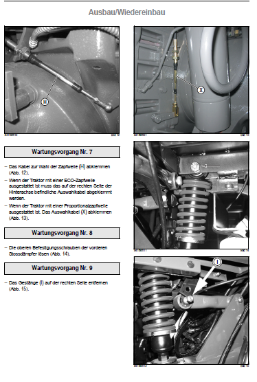 Class Ares 80 H1 – ANHEBEN DER KABINE - Reparatur handbuch - PDF ...