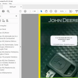 John Deere 5600 AEROPORTUARIO CATÁLOGO DE PEÇAS - PDF DOWNLOAD (Portuguese)
