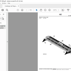 John Deere 600 Series F & R Cutting Platforms Parts List Manual PDF