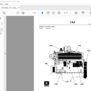 John Deere 6101 OEM ENGINES Parts Manual - PDF DOWNLOAD