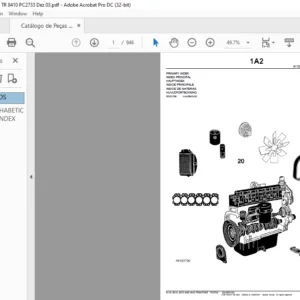 Parts List Manual for John Deere 8110 8210 8310 8410 Tractors PDF