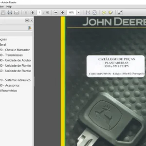 John Deere PLANTADEIRAS 9209 e 9211 CT PN CATÁLOGO DE PEÇAS - PDF DOWNLOAD(Portuguese)