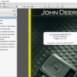 John Deere PLANTADELRAS 710RF 712 e 716 CATÁLOGO DE PEÇAS - PDF DOWNLOAD (Portuguese)
