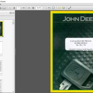 John Deere SEMBRADORAS 706 708 y 710 CATALOGO DE PIEZAS - PDF DOWNLOAD (Spanish)