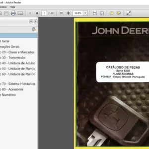 John Deere Série 9200 PLANTADEIRAS CATÁLOGO DE PEÇAS - PDF DOWNLOAD (Portuguese)