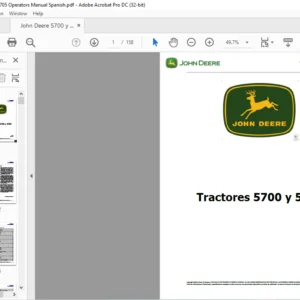 John Deere Tractores 5700 y 5705 Manual del operador - PDF DOWNLOAD (Spanish)