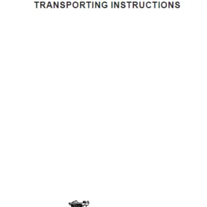Tigercat 700G SERIES VEHICLE MOVING & TRANSPORTING INSTRUCTIONS Manual - PDF DOWNLOAD