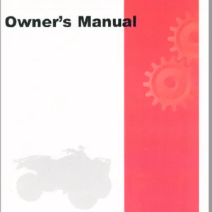 1993 Honda TAX 300 FW Fourtrax 300 4x4 OWNER'S MANUAL- PDF DOWNLOAD